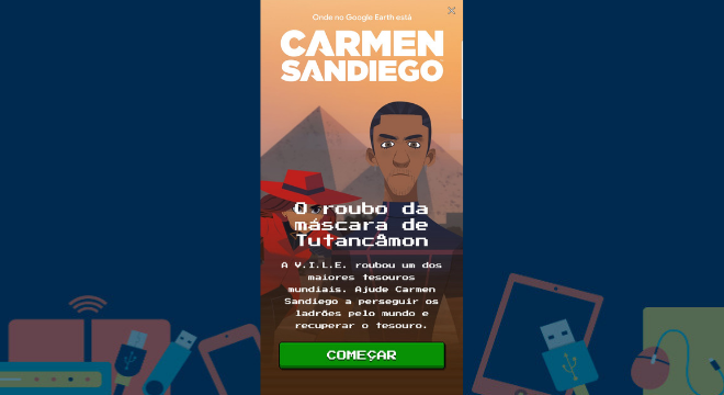 Onde está Carmen Sandiego': jogo clássico ganha versão no Google Earth