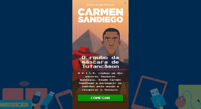 Como jogar o minigame de Carmen Sandiego dentro do Google Earth - Olhar  Digital