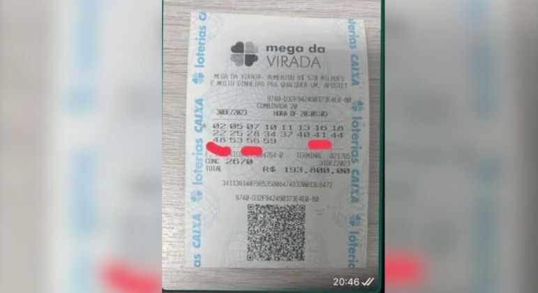 Aposta de 20 números é a mais alta da Mega-Sena