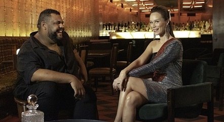 John Drops e Mariana Ximenes no "Happy Hour"