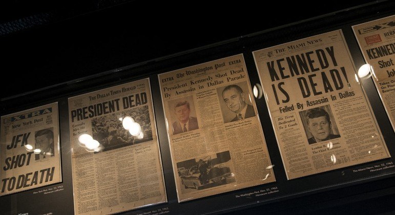 John F. Kennedy foi assassinado na cidade de Dallas, em 1963