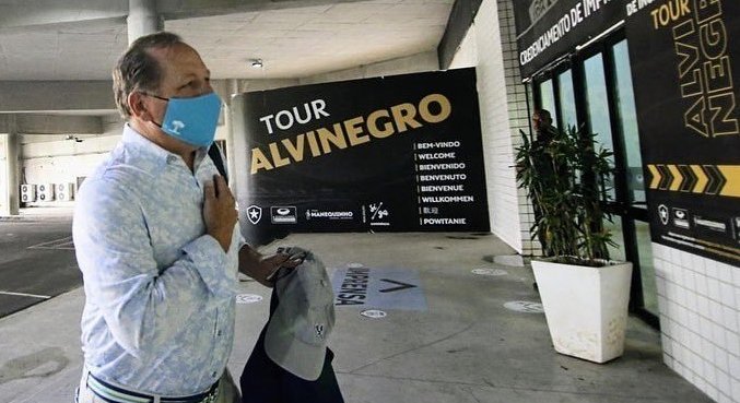 Empresário John Textor, investidor do Botafogo
