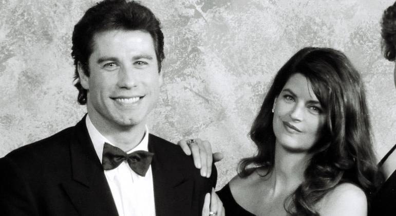 John Travolta e Kirstie Alley viveram um romance no passado