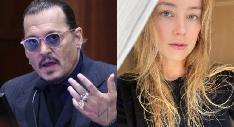 Defesa de Amber Heard lê mensagens violentas de Johnny Depp