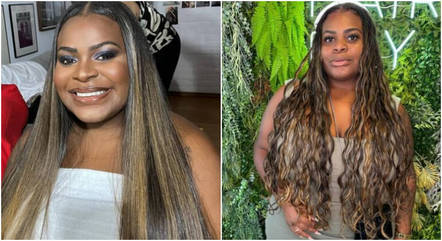 Jojo Todynho antes e depois da mudança de visual