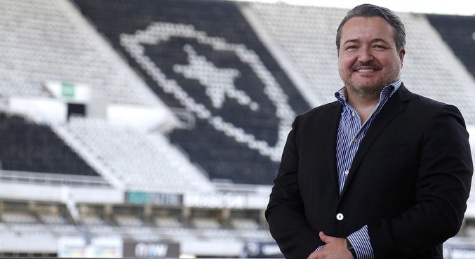 Jorge Braga, CEO do Botafogo, liderou a reestruturação do clube carioca em 2021