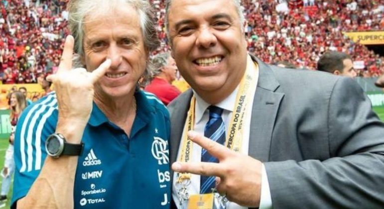 O vice de futebol do Flamengo, Marcos Braz, se sentiu traído por Jorge Jesus. Daí a contratação de Paulo Sousa