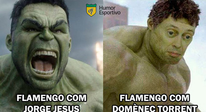 Jorge Jesus foi lembrado após Domènec Torrent estrear com derrota no comando do Flamengo. Segunda vitória de Jorge Sampaoli sobre o time carioca também foi exaltada. Veja os memes na galeria!