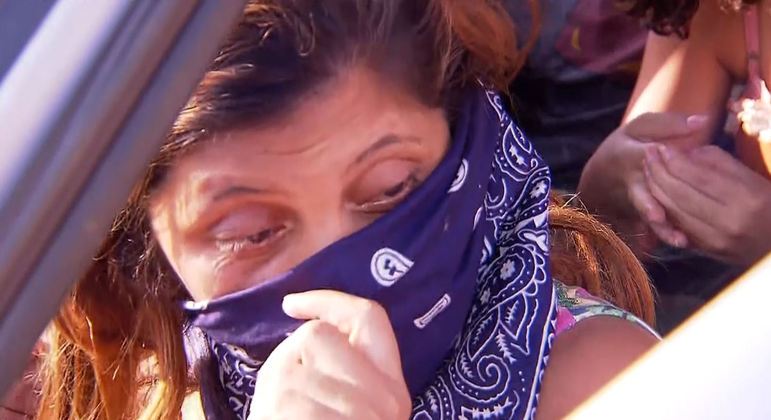 Grávida, Jorlene Costa dorme em carro para proteger filhos de Lázaro Barbosa