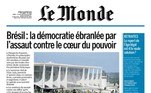 O periódico Le Monde, da França, comentou o impacto da invasão na democracia brasileira. 'Brasil: a democracia abalada com a invasão ao coração do poder'