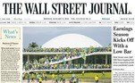 O Wall Street Journal, dos EUA, foi outro jornal a noticiar os atos de vandalismo em Brasília, que deixou quadros rasgados e móveis estragados