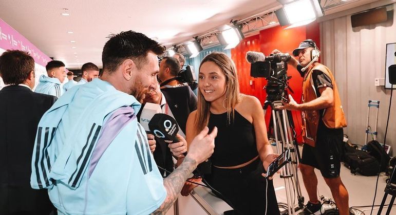 A profissional cobriu os Jogos Olímpicos de Tóquio e a Copa América de 2021. O mais recente foi a Copa do Mundo de 2022, quando Sofía interrompeu a entrevista para agradecer ao próprio Messi pelo título, em nome dos argentinos.