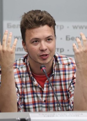 Jornalista Roman Protasevich: preso na Bielorrússia
