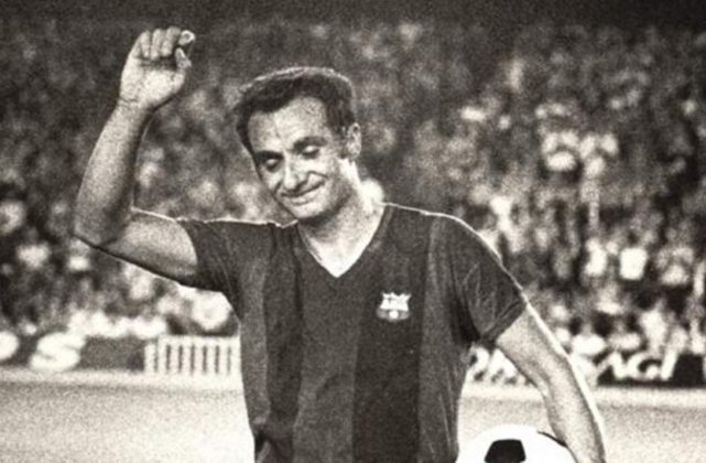 Josep Fusté: campeão da Euro em 1964 com a Espanha e lenda do Barcelona. Foto: Divulgação/Barcelona