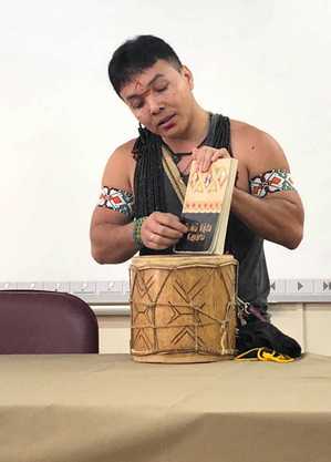 Jósimo Constant, 32 anos pertence ao povo indígena Puyanawa