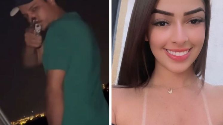 A jovem Ielly Gabriele Alves, de 23 anos, filmou o exato momento em que o seu namorado, Diego Borges, de 27 anos, a matou a tiros na cidade de Jataí, no sudeste de Goiás, no sábado (4). Na filmagem, Diego aponta uma pistola na direção de Ielly. Em determinado momento, ele dispara contra ela, que cai, e o vídeo acaba