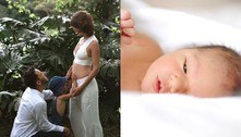 Junior Lima confirma nascimento de filha e encanta fãs com 1ª foto