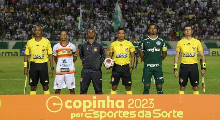 Juazeirense e Palmeiras se enfrentaram na primeira rodada da Copinha