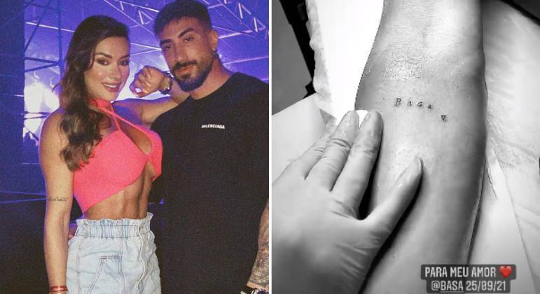 Juju Salimeni e Diogo Basaglia estão juntos há 5 meses

