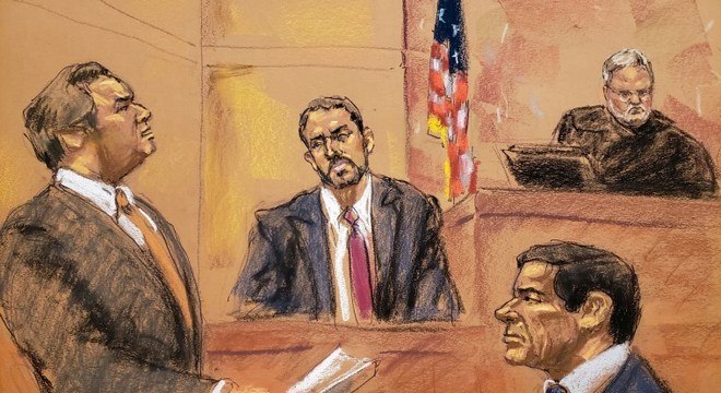 Advogados de Chapo (d) interrogaram apenas um agente do FBI