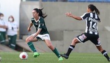 Santos visita o Palmeiras e empata por 2 a 2 no Paulista Feminino