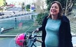 ministra Julie Anne Genter vai de bicicleta para a maternidade na Nova Zelândia