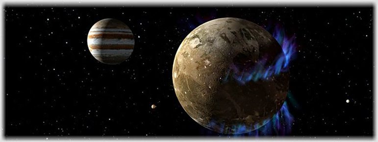  Júpiter é o quinto planeta a partir do Sol. É orbitado por 67 satélites naturais. Tem anéis imperceptíveis a partir da Terra,  descobertos em 1979 pela sonda Voyager 1.