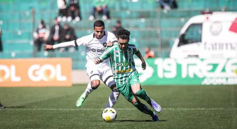 Juventude e Botafogo fizeram boa partida em Caxias do Sul