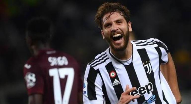 A vibração de Locatelli pelo gol aos 86'