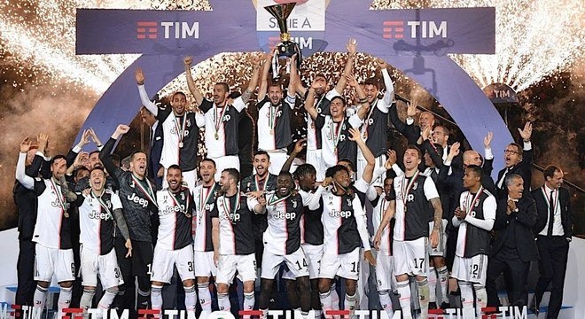 A Juventus campeã de 2018/19