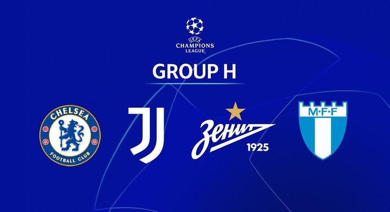 As quatro equipes do Grupo H d Champions