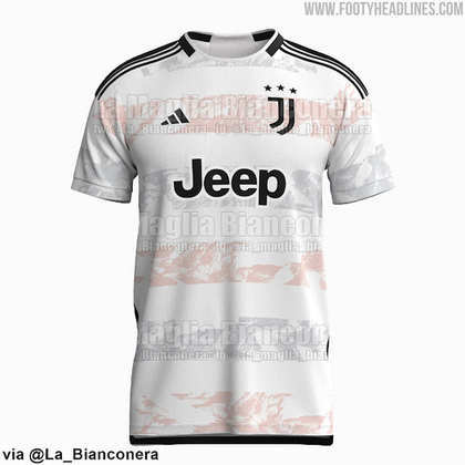 Juventus: camisa 2 (vazada na internet) / fornecedora: Adidas