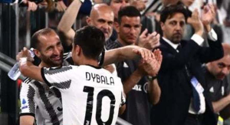 Juventus x Lazio - Chiellini e Dybala