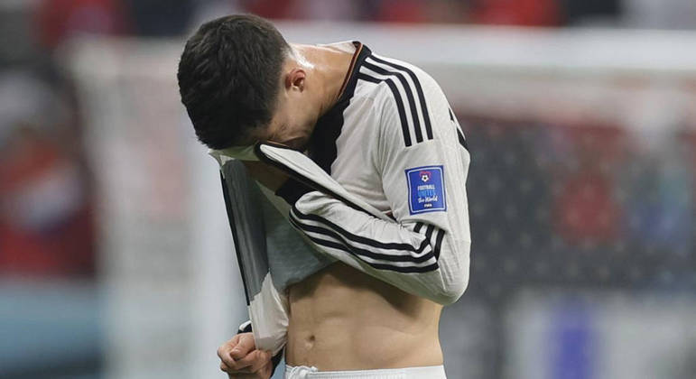 Se alemão é frio e não chora, esta Copa mudou a escrita: Kai Havertz também não segurou as lágrimas