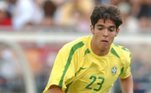 Kaká: o meia reserva da Seleção Brasileira hoje tem 40 anos e é empresário.