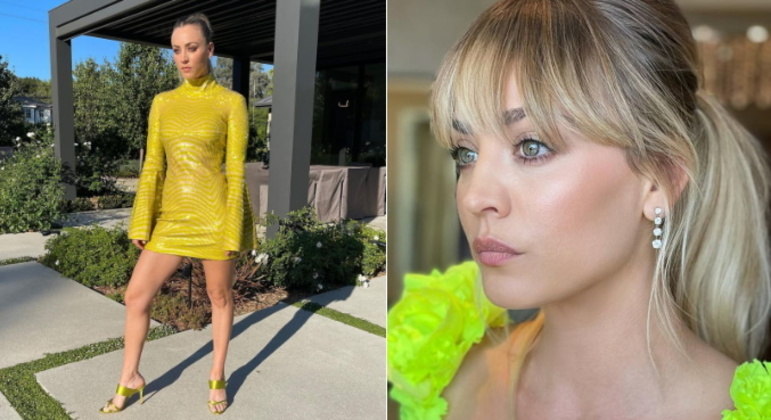 Kaley CuocoA estrela de The Big Bang Theory e The Flight Attendant fez rinoplastia e colocou implantes de silicone nos seios. 