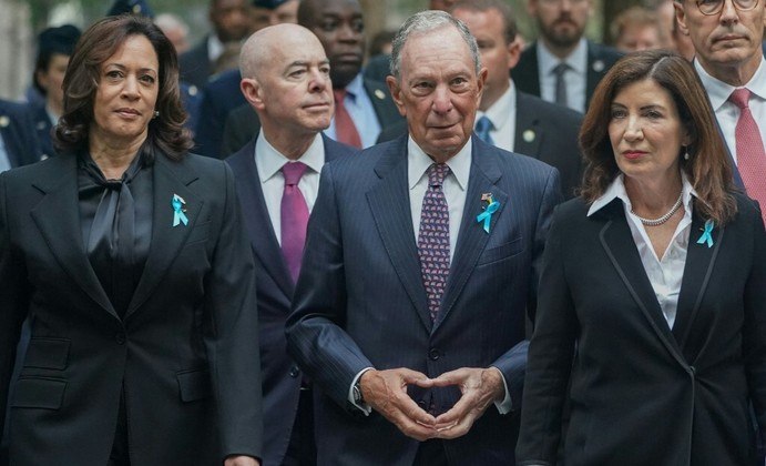 Kamala Harris e governador de NY 