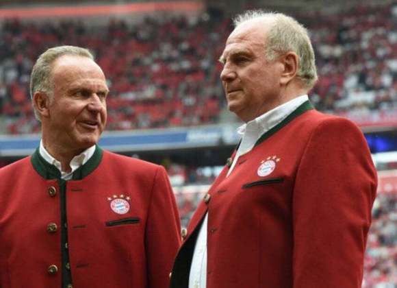 Karl-Heinz Rummenigge - Outro ídolo do Bayern de Munique a assumir a presidência do clube, ficou cinco anos no comando do time alemão.
