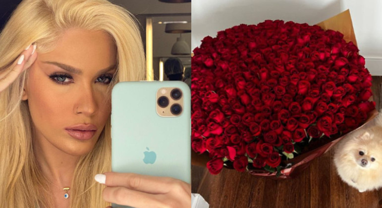 Já no dia seguinte, Karol mostrou nos stories que recebeu um buquê de rosas de aproximadamente R$ 4 mil de algum admirador, mas não revelou quem. Ela brincou que foi enviado por Priscilla, melhor amiga de infância e assessora dela, mas continua fazendo suspense