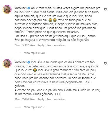 Post de Karoline Lima