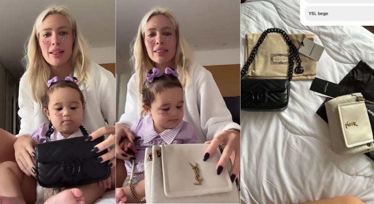 Karoline Lima compra bolsas de luxo