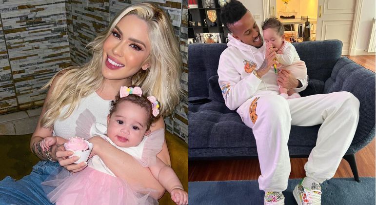 Karoline Lima e Éder Militão são pais da pequena Cecília, de 6 meses