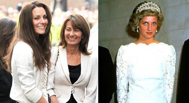 kate middleton carole diana