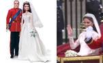Kate Middleton e príncipe William de bonecos Barbie