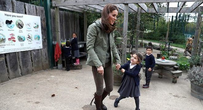 kate middleton menina pergunta