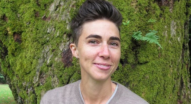 A diretora da Recompose Katrina Spade diz que as mudanças climáticas fazem com que o produto oferecido por sua empresa gere grande interesse 