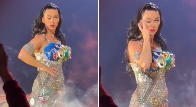 Olho de Katy Perry virou assunto nas redes sociais após problema inusitado
