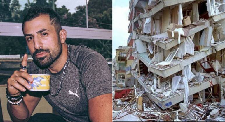 Kaysar Dadour compartilha imagens sobre terremoto no Oriente Médio