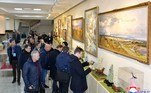 Pinturas chamam a atenção dos norte-coreanos