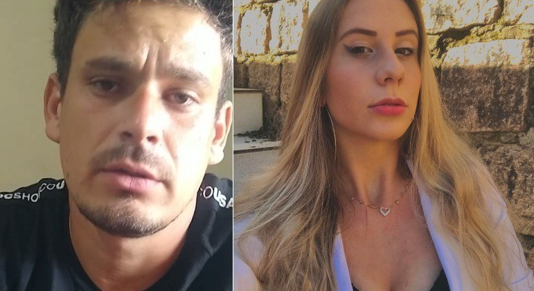 Kelber, preso após matar Jéssica e o filho Théo